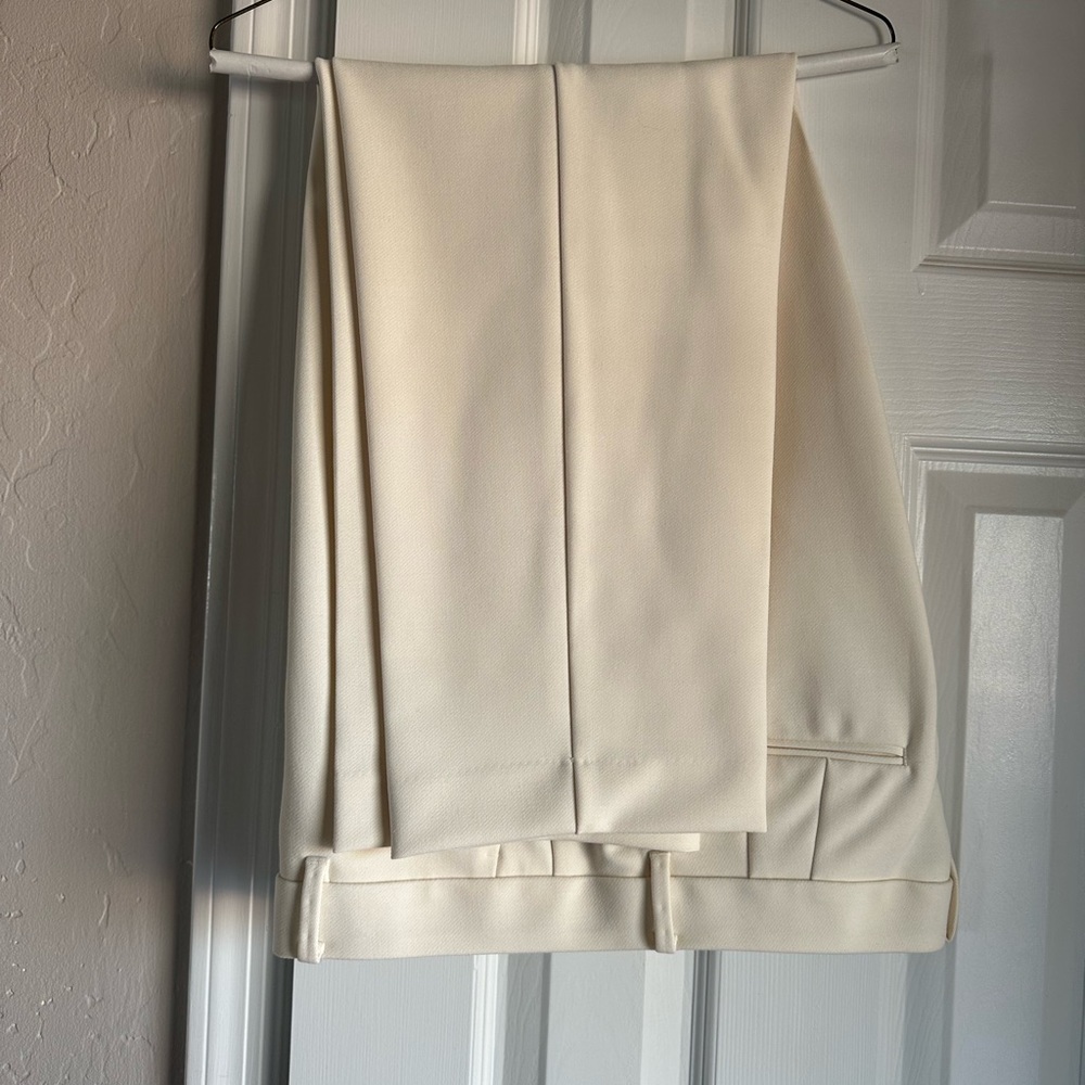 Ann Taylor off white ankle pants NWT 14